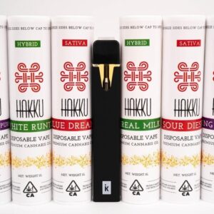 White Runtz 1G hybrid disposable vape 90% THC